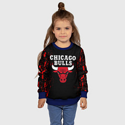 Свитшот детский CHICAGO BULLS, цвет: 3D-синий — фото 2