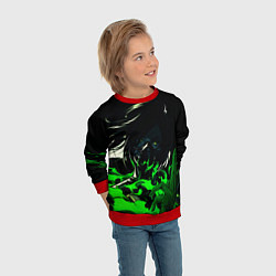 Свитшот детский VALORANT VIPER, цвет: 3D-красный — фото 2