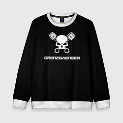 Свитшот детский Grenzgaenger, цвет: 3D-белый