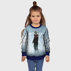 Свитшот детский The Witcher, цвет: 3D-синий — фото 2