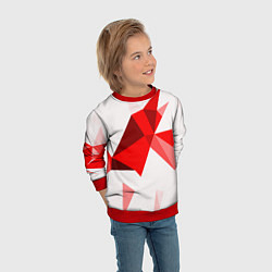 Свитшот детский GEOMETRY RED, цвет: 3D-красный — фото 2