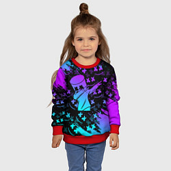 Свитшот детский FORTNITE x MARSHMELLO, цвет: 3D-красный — фото 2