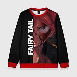 Свитшот детский FAIRY TAIL ХВОСТ ФЕИ, цвет: 3D-красный