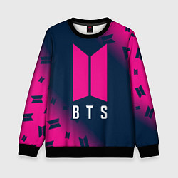 Свитшот детский BTS БТС, цвет: 3D-черный