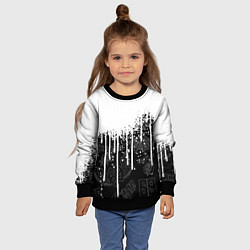 Свитшот детский 6ix9ine, цвет: 3D-черный — фото 2