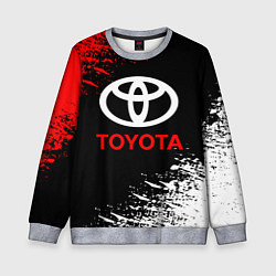 Свитшот детский TOYOTA, цвет: 3D-меланж