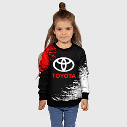 Свитшот детский TOYOTA, цвет: 3D-черный — фото 2