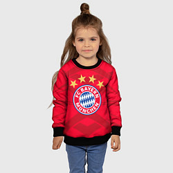 Свитшот детский BAYERN MUNCHEN, цвет: 3D-черный — фото 2