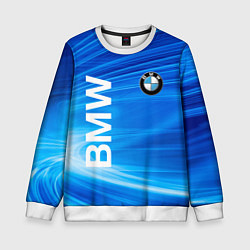 Свитшот детский BMW, цвет: 3D-белый