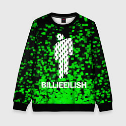 Свитшот детский Billie Eilish, цвет: 3D-черный