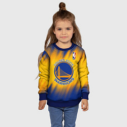Свитшот детский Golden State Warriors, цвет: 3D-синий — фото 2