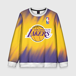 Свитшот детский Los Angeles Lakers, цвет: 3D-белый