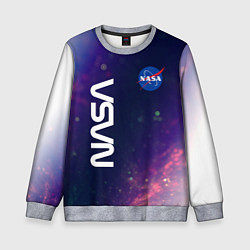 Свитшот детский NASA НАСА, цвет: 3D-меланж