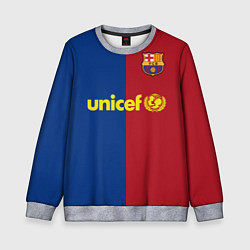 Свитшот детский Форма Barcelona Messi, цвет: 3D-меланж
