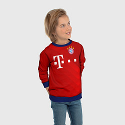 Свитшот детский FC Bayern Munchen, цвет: 3D-синий — фото 2