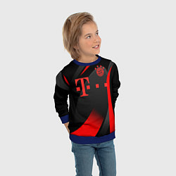 Свитшот детский FC Bayern Munchen, цвет: 3D-синий — фото 2
