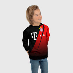 Свитшот детский FC Bayern Munchen Форма, цвет: 3D-черный — фото 2