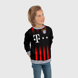 Свитшот детский FC Bayern Munchen, цвет: 3D-меланж — фото 2