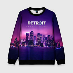 Свитшот детский Detroit Become Human S, цвет: 3D-черный