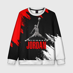 Свитшот детский MICHAEL JORDAN, цвет: 3D-белый