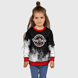 Свитшот детский Deep Purple, цвет: 3D-красный — фото 2