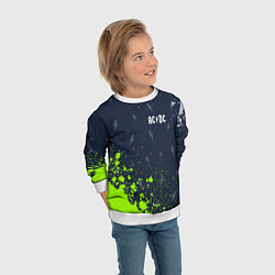 Свитшот детский AC DС, цвет: 3D-белый — фото 2