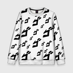 Свитшот детский JoJo Bizarre Adventure, цвет: 3D-белый