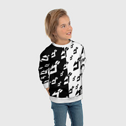 Свитшот детский JoJo Bizarre Adventure, цвет: 3D-белый — фото 2