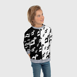 Свитшот детский JoJo Bizarre Adventure, цвет: 3D-меланж — фото 2