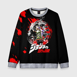 Свитшот детский JoJo Bizarre Adventure, цвет: 3D-меланж