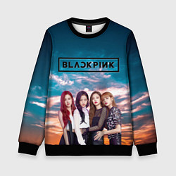 Свитшот детский BlackPink, цвет: 3D-черный