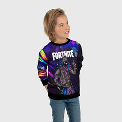 Свитшот детский FORTNITE x RAVEN, цвет: 3D-черный — фото 2