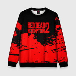 Свитшот детский RED DEAD REDEMPTION 2, цвет: 3D-черный