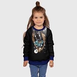 Свитшот детский UNDERTALE, цвет: 3D-синий — фото 2