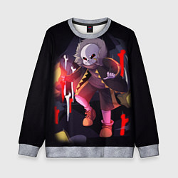 Свитшот детский UNDERTALE, цвет: 3D-меланж