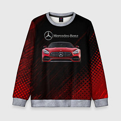 Свитшот детский Mercedes Benz AMG, цвет: 3D-меланж