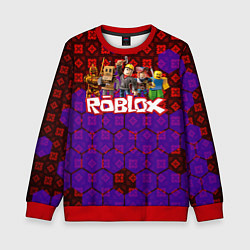 Свитшот детский Roblox Роблокс, цвет: 3D-красный