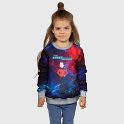 Свитшот детский Энсин Брэд Боймлер Z, цвет: 3D-меланж — фото 2