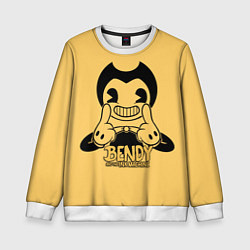 Свитшот детский Bendy And The Ink Machine, цвет: 3D-белый