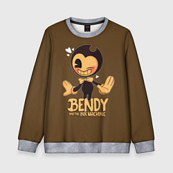 Свитшот детский Bendy And The Ink Machine, цвет: 3D-меланж