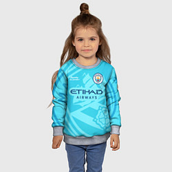 Свитшот детский MANCHESTER CITY, цвет: 3D-меланж — фото 2