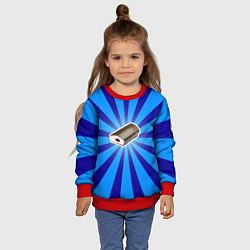 Свитшот детский Глазированный сырок, цвет: 3D-красный — фото 2