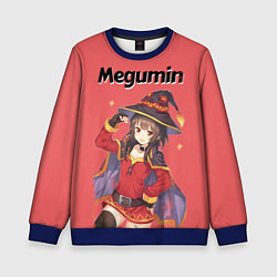 Свитшот детский Megumin, цвет: 3D-синий