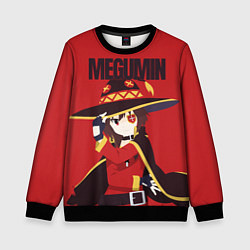 Свитшот детский Megumin, цвет: 3D-черный
