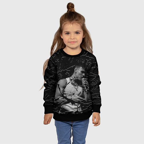 Детский свитшот NILETTO / 3D-Черный – фото 4