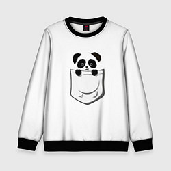 Детский свитшот Панда В Кармане