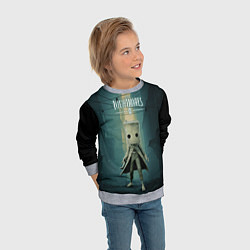 Свитшот детский Little Nightmares, цвет: 3D-меланж — фото 2
