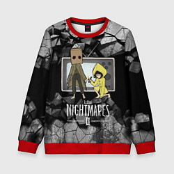 Свитшот детский Little Nightmares 2, цвет: 3D-красный