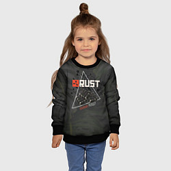 Свитшот детский Rust Мамкин Рейдер Раст, цвет: 3D-черный — фото 2