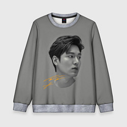 Свитшот детский Ли Мин Хо Lee Min Ho, цвет: 3D-меланж